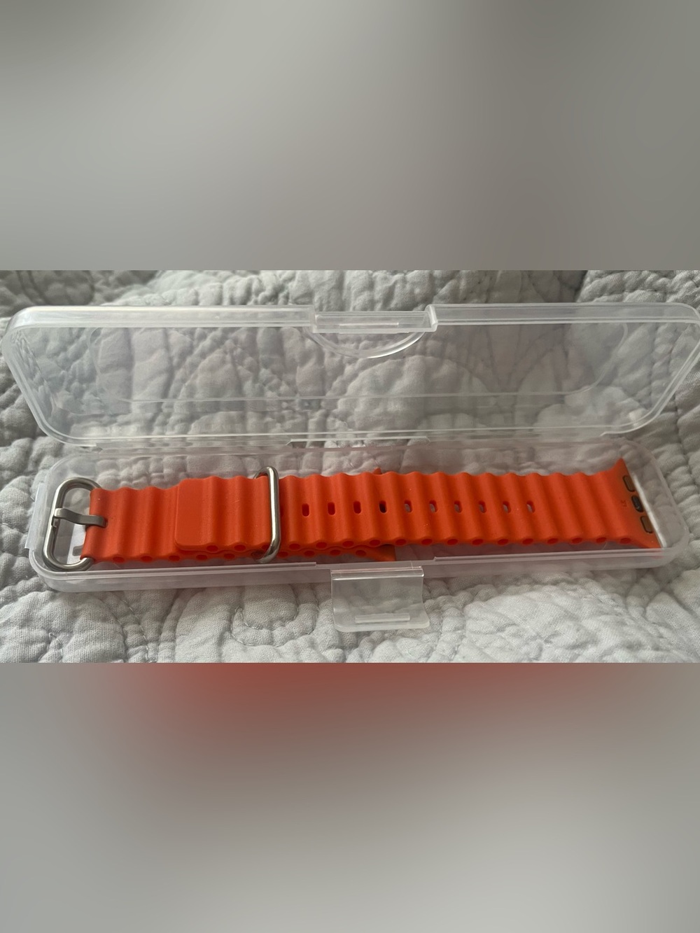 Apple Ocean Band Watchband Ultra Orange